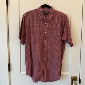 Eddie Bauer short sleeve button down shirt